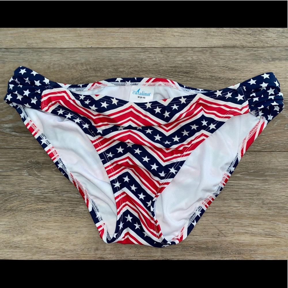 Catalina American Flag Swimsuit Bottoms